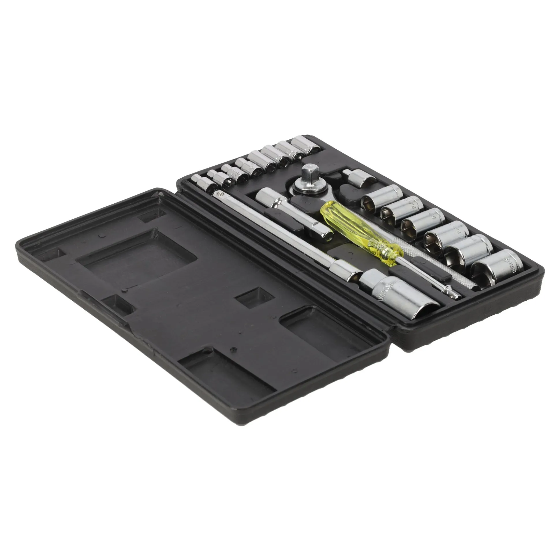 Dopsleutelset 21-delig 1/4" Westham
