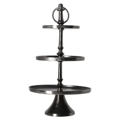 Etagere Teshig 40 cm zwart