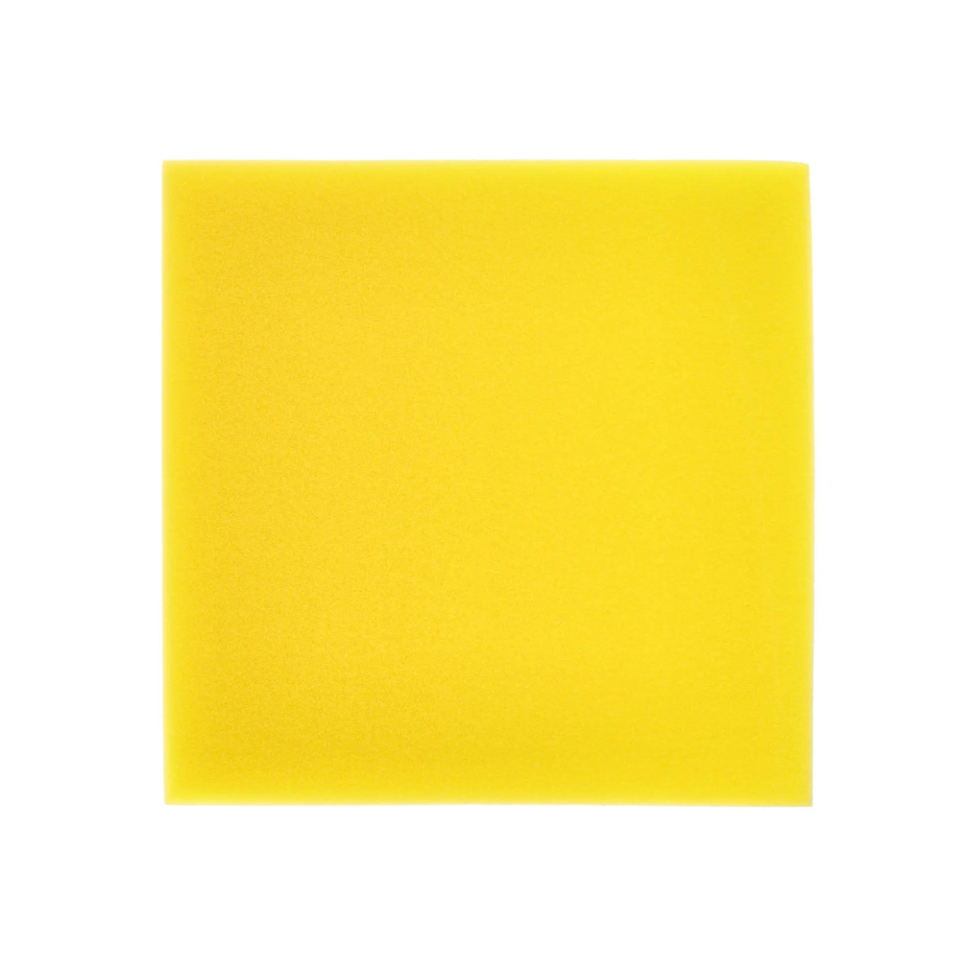 Filterschuim 50x50x2cm geel Waterland