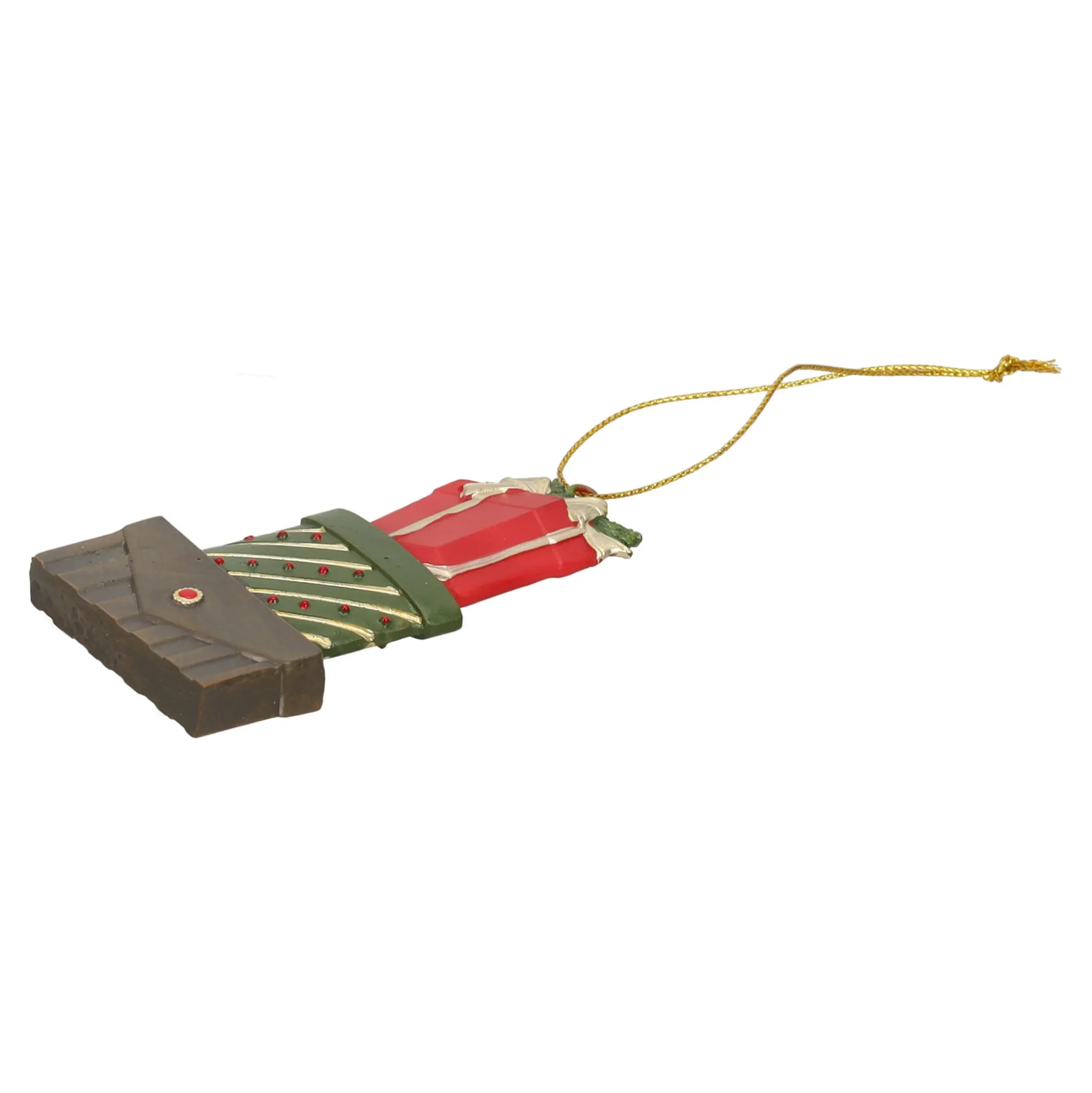 Hanger cadeau rood 10 cm