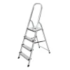 Huishoudtrap 4 treden aluminium pro