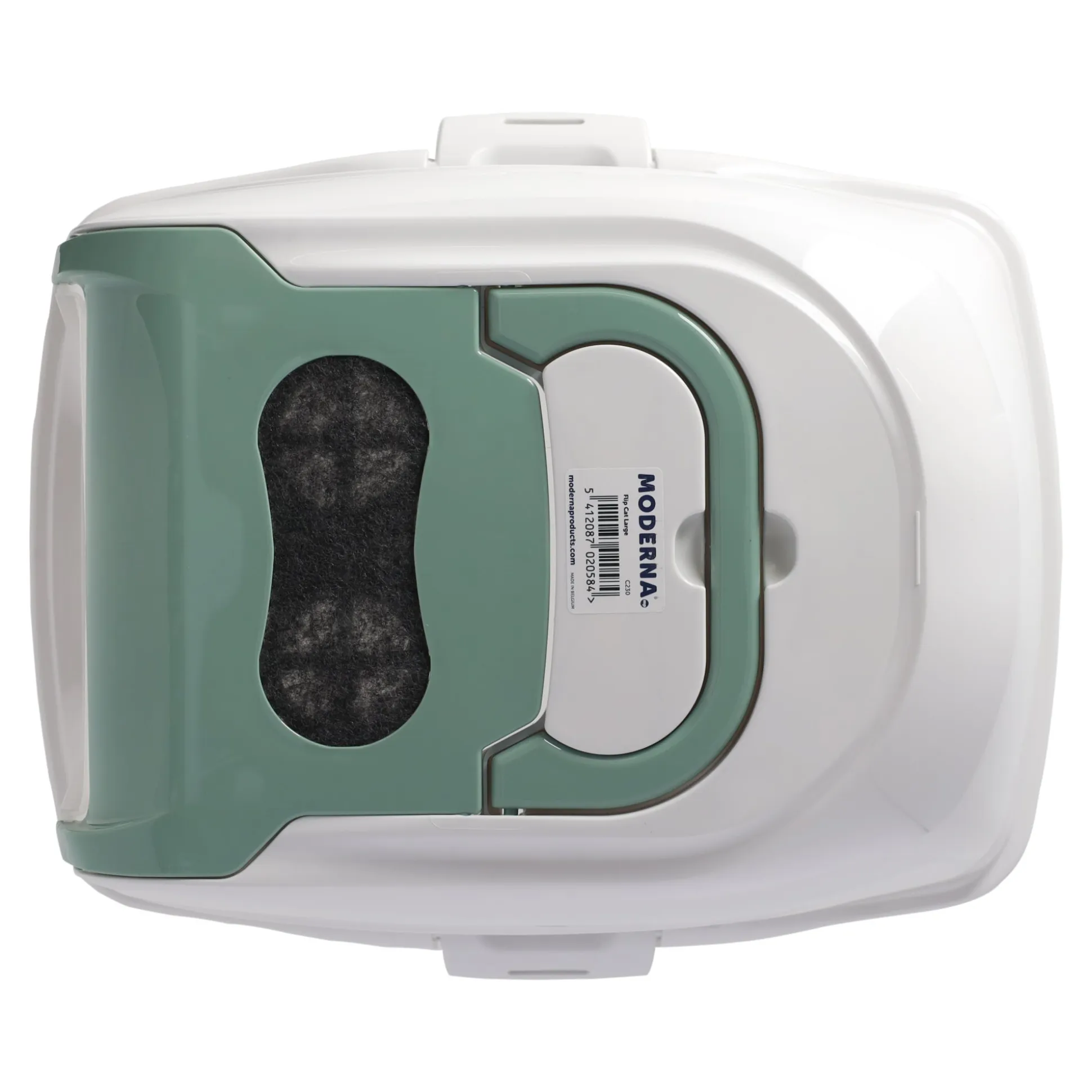 Kattenbak flip classic 57cm muntgroen