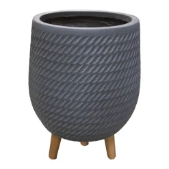 Pot op standaard Corda grijs