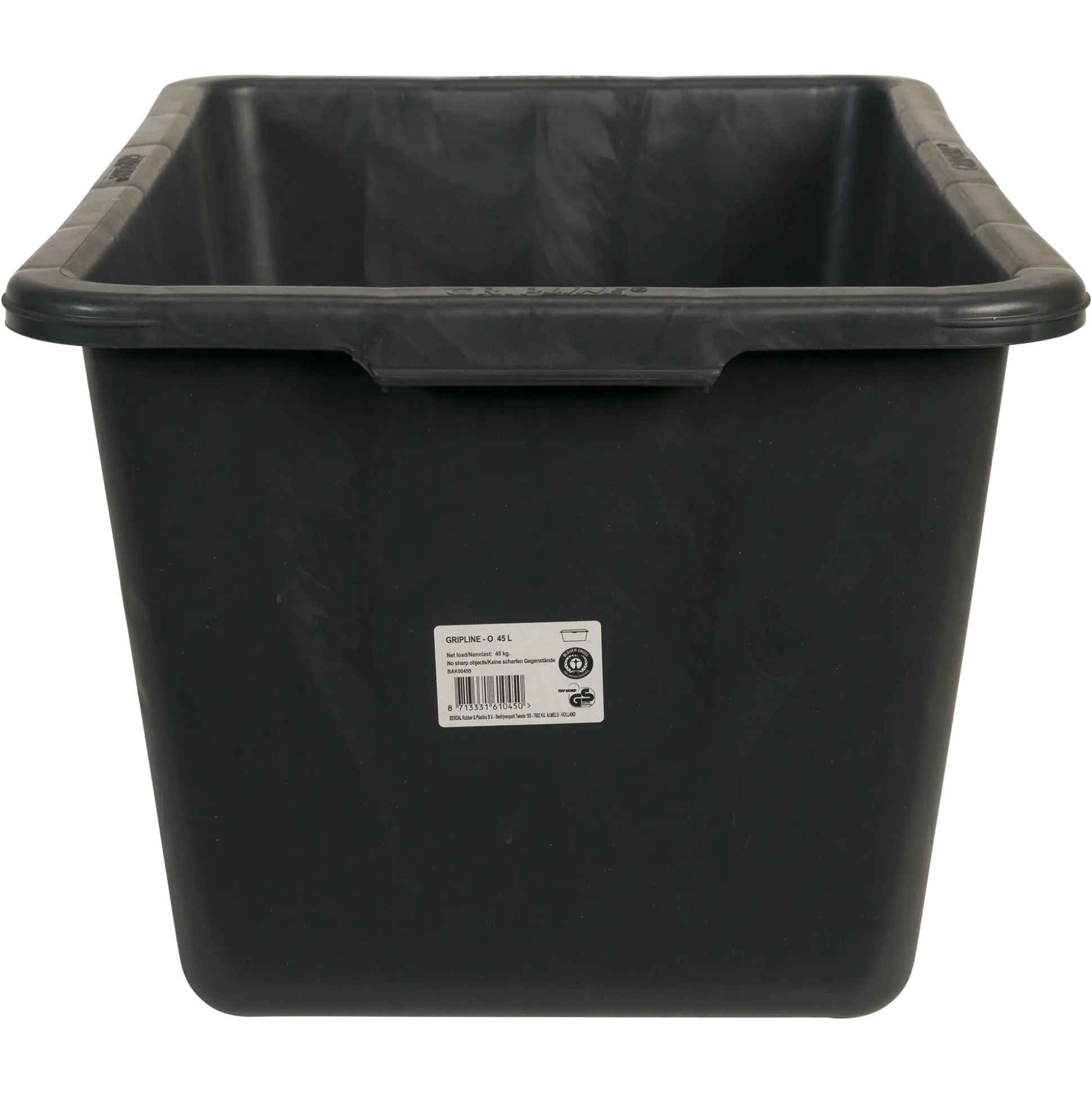 Speciekuip 45L rechthoek Gripline