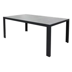 Tafel Poggio 165x100 cm Antraciet Bois le Duc