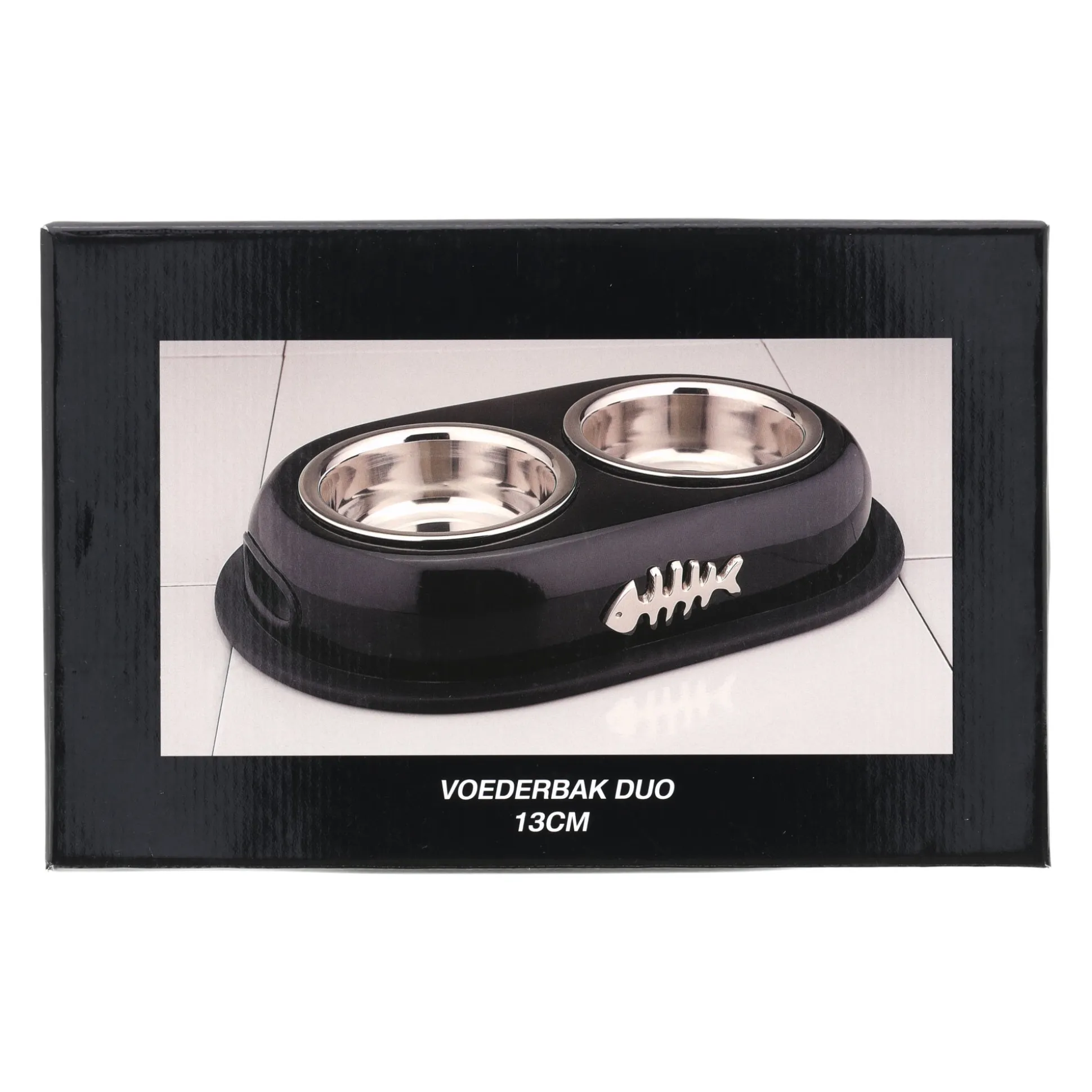 Voederbak duo 13cm RW005