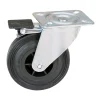 Zwenkwiel met rem ZP63A 80mm